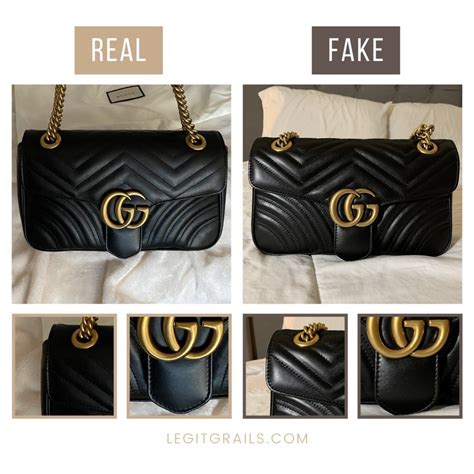 gucci dupe versus real|gucci bag counterfeit.